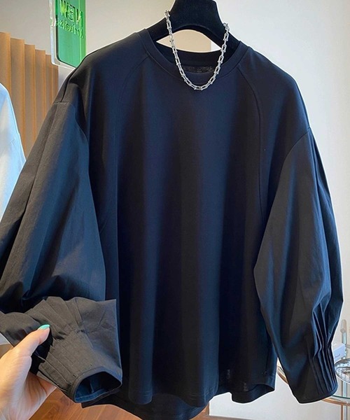 ﾎﾞﾘｭｰﾑ袖ﾀｯｸﾌﾟﾙｵｰﾊﾞｰﾌﾞﾗｳｽ（シャツ/ブラウス）｜CADBURY（キャドバリー）