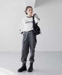 GLOBAL WORK | ヘビロッTEEドロスト長袖/311574(Tシャツ/カットソー)