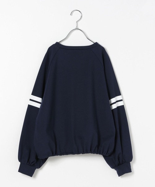 GLOBAL WORK（グローバルワーク）の「ヘビロッTEEドロスト長袖/311574（Tシャツ/カットソー・キッズ・ネイビー/ホワイト系8/ホワイト系5/ホワイト系・160cm/150cm/140cm/130cm）」の19枚目の写真