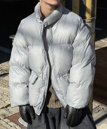 Chikashitsu +（チカシツプラス）の「【Chikashitsu +】unisex padding heat jacket / 【チカシツプラス】ユニセックスパディングヒートジャケット（ダウンジャケット/コート）」