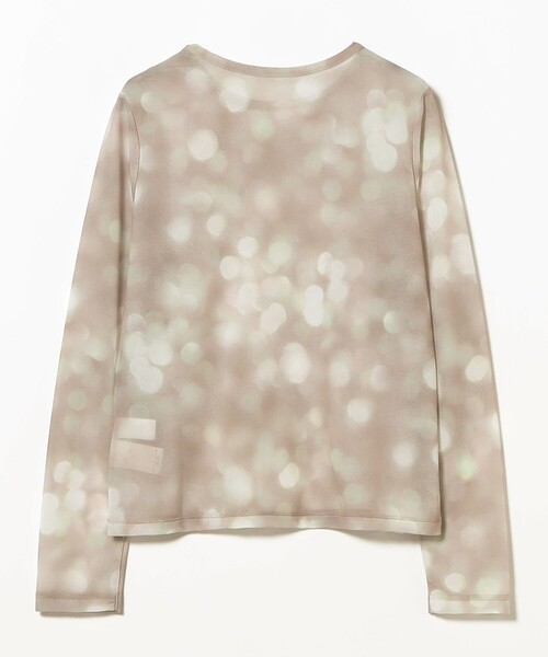 RBS（アールビーエス）の「RBS / シアー ドット プリント Tシャツ（Tシャツ/カットソー・レディース・サックスブルー/ベージュ・ONE SIZE）」の11枚目の写真