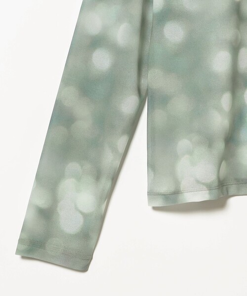 RBS（アールビーエス）の「RBS / シアー ドット プリント Tシャツ（Tシャツ/カットソー・レディース・サックスブルー/ベージュ・ONE SIZE）」の15枚目の写真