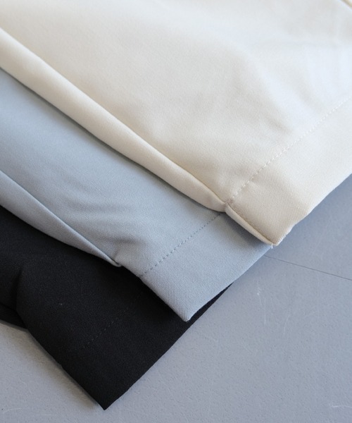 aquagarage（アクアガレージ）の「タック入りジョガーパンツ（その他パンツ・レディース・ブラック/サンドベージュ/チャコール/カーキ/ベージュ・S/M/L/LL）」の7枚目の写真