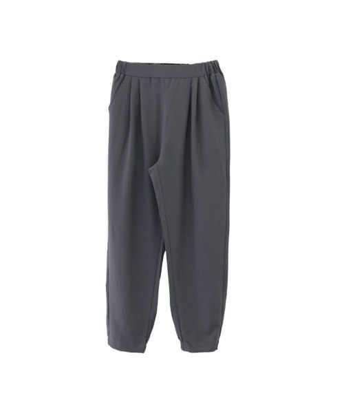 aquagarage（アクアガレージ）の「タック入りジョガーパンツ（その他パンツ・レディース・ブラック/サンドベージュ/チャコール/カーキ/ベージュ・S/M/L/LL）」の19枚目の写真