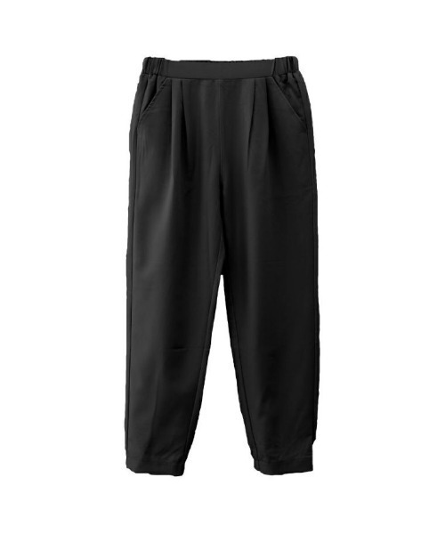 aquagarage（アクアガレージ）の「タック入りジョガーパンツ（その他パンツ・レディース・ブラック/サンドベージュ/チャコール/カーキ/ベージュ・S/M/L/LL）」の20枚目の写真