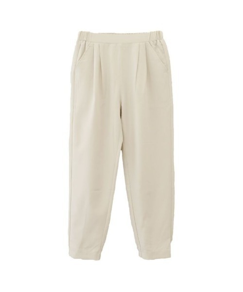 aquagarage（アクアガレージ）の「タック入りジョガーパンツ（その他パンツ・レディース・ブラック/サンドベージュ/チャコール/カーキ/ベージュ・S/M/L/LL）」の21枚目の写真