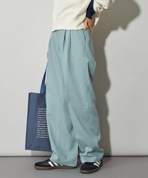 ＜CITEN＞エッセンシャルタックワイドパンツ