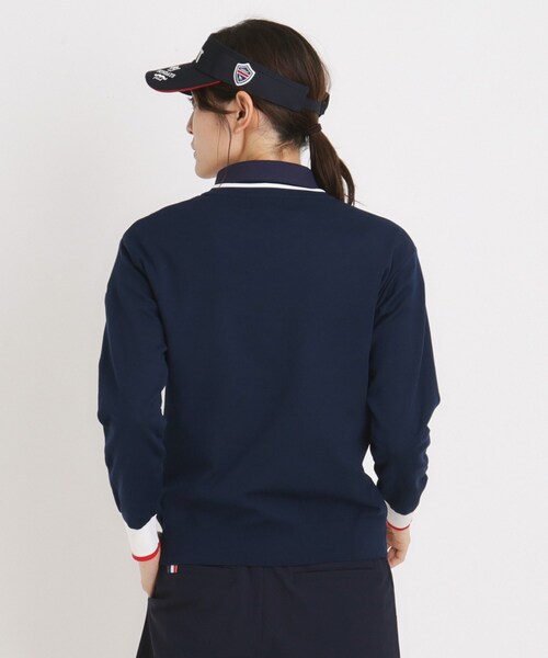 adabat（アダバット）の「【新レーベル ADABAT NAVY】アダバットサインロゴニット（ニット/セーター・レディース・レッド系1/ネイビー・42/40/38）」の12枚目の写真