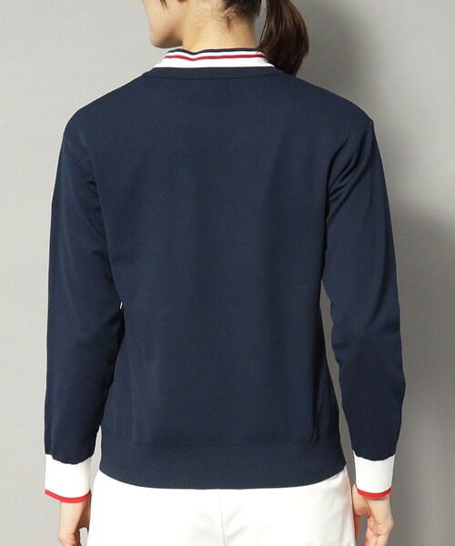 adabat（アダバット）の「【新レーベル ADABAT NAVY】アダバットサインロゴニット（ニット/セーター・レディース・レッド系1/ネイビー・42/40/38）」の21枚目の写真