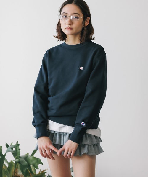 Champion/チャンピオン CREW NECK SWEATSHIRT ワンポイントロゴ クルー