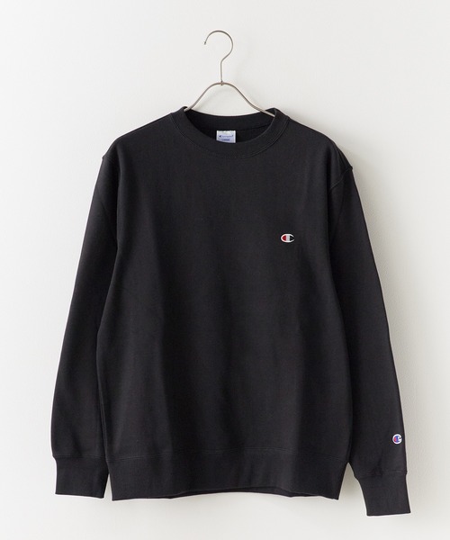 Champion（チャンピオン）の「Champion/チャンピオン CREW NECK SWEATSHIRT ワンポイントロゴ クルーネック スウェット トレーナー 2026秋冬 秋服（スウェット・メンズ・ブラック/ネイビー/グレー/ホワイト/カーキ/ブラウン/スカイブルー・S/M/L/XL）」の11枚目の写真