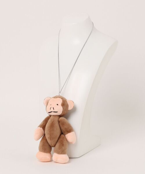 ankoROCKおさるのぬいぐるみネックレス / (50cm チェーン) メンズ