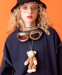 ankoROCK（アンコロック）の「ankoROCKおさるのぬいぐるみネックレス / (50cm チェーン) メンズ レディース ユニセックス サル 猿 動物 ヌイグルミ モコモコ（ネックレス）」