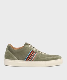 “Signature Stripe” レザー スニーカー【150804 FERM】