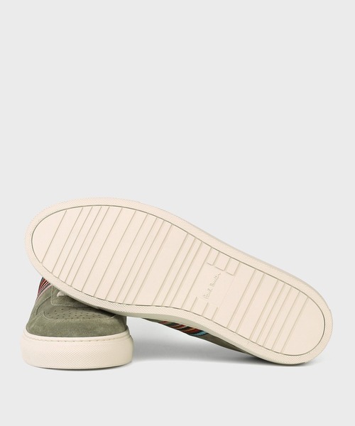 Paul Smith(ポールスミス)の「“Signature Stripe” レザー スニーカー【150804 FERM】(スニーカー・メンズ・グリーン・LARGE/MEDIUM)」の5枚目の写真