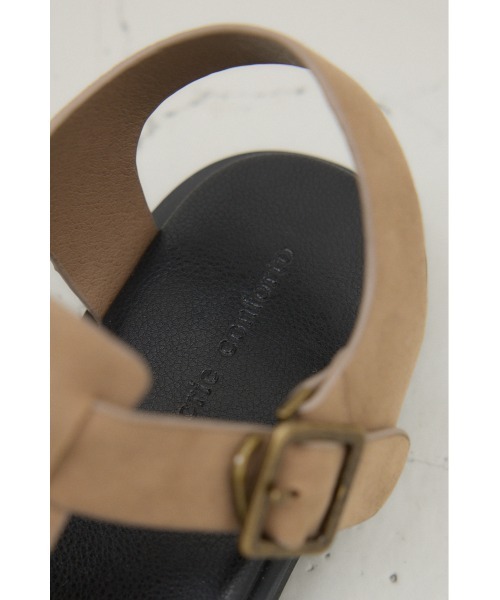 crie conforto（クリーコンフォルト）の「フラットグルカサンダル　靴（サンダル・レディース・ホワイト/ブラック/ベージュ・SMALL/MEDIUM/LARGE/LL）」の12枚目の写真