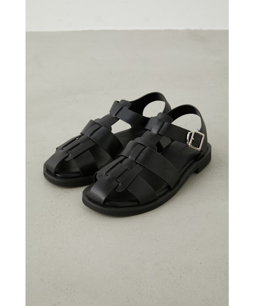 crie conforto（クリーコンフォルト）の「フラットグルカサンダル　靴（サンダル・レディース・ホワイト/ブラック/ベージュ・SMALL/MEDIUM/LARGE/LL）」の15枚目の写真