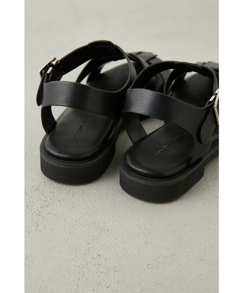 crie conforto（クリーコンフォルト）の「フラットグルカサンダル　靴（サンダル・レディース・ホワイト/ブラック/ベージュ・SMALL/MEDIUM/LARGE/LL）」の20枚目の写真