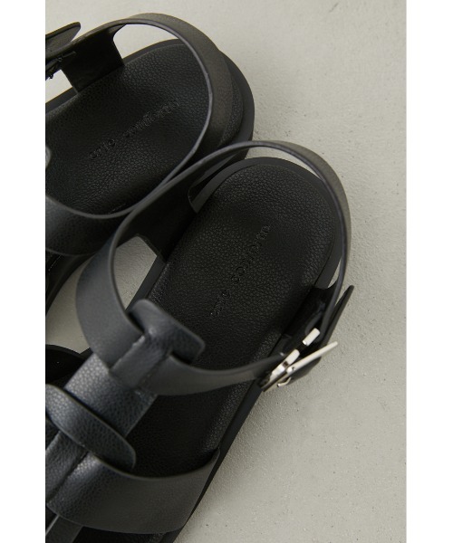 crie conforto（クリーコンフォルト）の「フラットグルカサンダル　靴（サンダル・レディース・ホワイト/ブラック/ベージュ・SMALL/MEDIUM/LARGE/LL）」の21枚目の写真