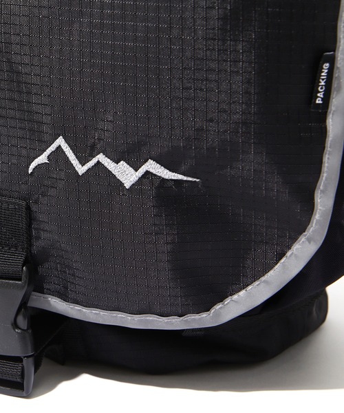 PACKING（パッキング）の「MANASTASH×PACKING/パッキング/TRAIL MESSENGER/トレイルメッセンジャーバッグ（メッセンジャーバッグ・メンズ・ブラック・F）」の5枚目の写真