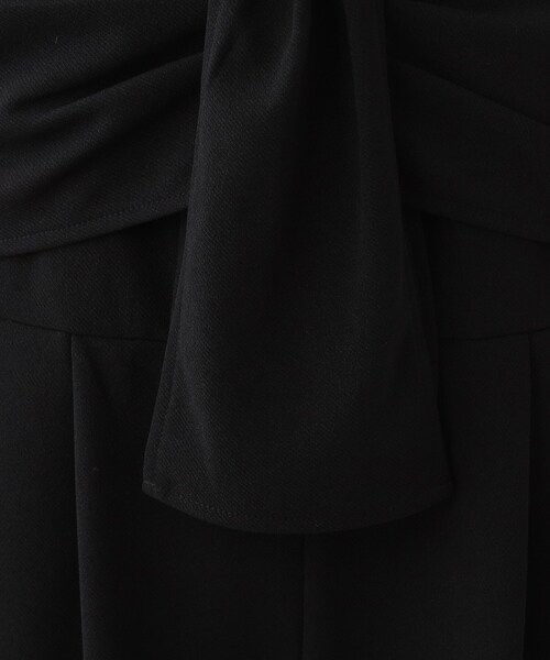 DRESKIP(ドレスキップ)の「【S-LL】リボン風キャミサロペット(サロペット/オーバーオール・レディース・チャコールグレー/ベージュ/ブラック・01/02/03/04)」の11枚目の写真