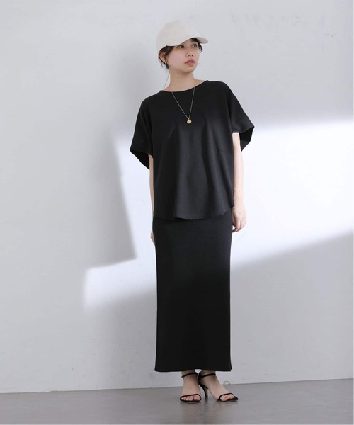 La TOTALITE(ラトータリテ)の「【洗える】Munich/ミューニック ダブルフェイスブラウス(シャツ/ブラウス・レディース・ブラック/ホワイト・FREE)」の10枚目の写真