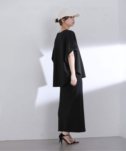 La TOTALITE(ラトータリテ)の「【洗える】Munich/ミューニック ダブルフェイスブラウス(シャツ/ブラウス・レディース・ブラック/ホワイト・FREE)」の12枚目の写真
