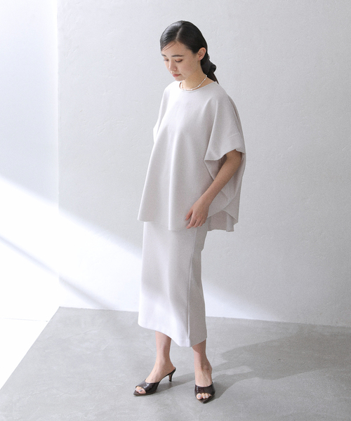 La TOTALITE(ラトータリテ)の「【洗える】Munich/ミューニック ダブルフェイスブラウス(シャツ/ブラウス・レディース・ブラック/ホワイト・FREE)」の15枚目の写真
