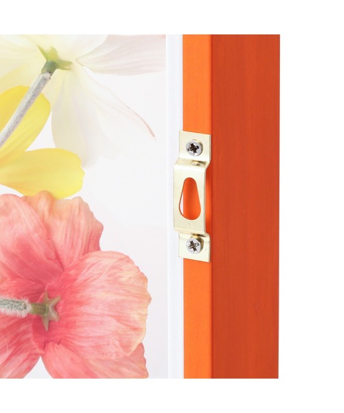 アートフラワー アートボード オレンジ（ポスター/アート