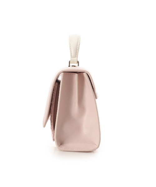 & chouette（アンドシュエット）の「ツイードフラップバッグ（ショルダーバッグ・レディース・ミント/ピンク/オフホワイト/ライトブルー・FREE）」の12枚目の写真