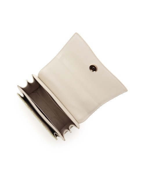 & chouette（アンドシュエット）の「ツイードフラップバッグ（ショルダーバッグ・レディース・ミント/ピンク/オフホワイト/ライトブルー・FREE）」の20枚目の写真