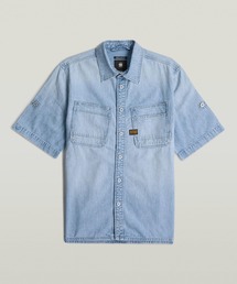 セール】DAKOTA REGULAR SHIRT/クラシックディテールデニム
