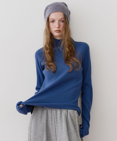 セール】ハイネックリブ長袖ニット（ニット/セーター）｜LA BELLE