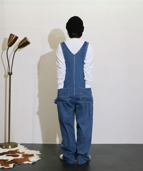 PENNEYS（ぺニーズ）の「PENNEY'S / 10oz DENIM 50S OVERALL STONE WASH 10オンス デニム オーバーオール（サロペット/オーバーオール・メンズ・ブルー・MEDIUM/LARGE）」の5枚目の写真