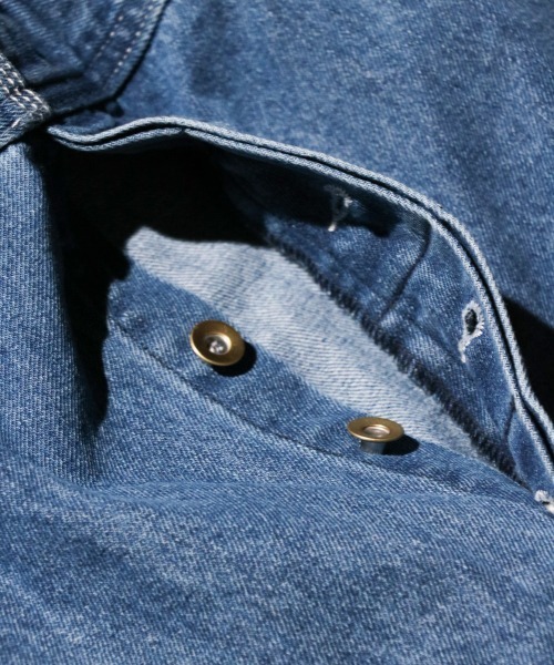 PENNEYS（ぺニーズ）の「PENNEY'S / 10oz DENIM 50S OVERALL STONE WASH 10オンス デニム オーバーオール（サロペット/オーバーオール・メンズ・ブルー・MEDIUM/LARGE）」の13枚目の写真