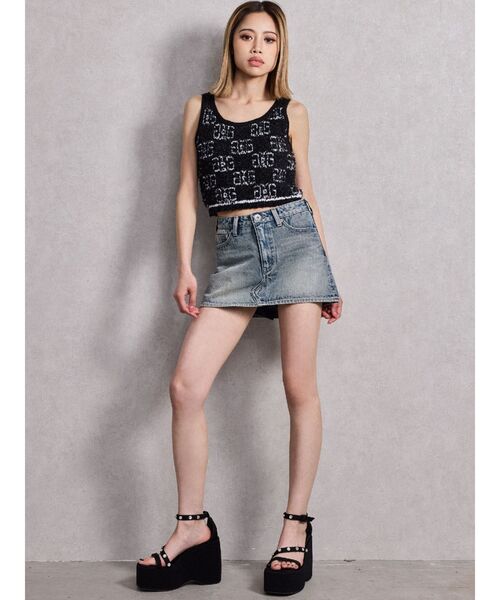 GYDA（ジェイダ）の「STONEストラップチャンキーサンダル（サンダル・レディース・ブラック/オフホワイト・LARGE/MEDIUM/SMALL）」の13枚目の写真