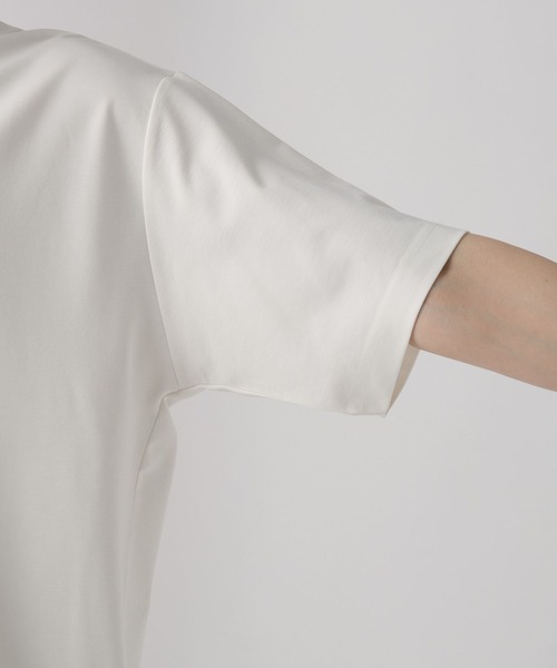 HARE（ハレ）の「【接触冷感】コラージュバックプリントカットSS(HARE)（Tシャツ/カットソー・メンズ・パープル/ブラウン/ホワイト/ブラック・SMALL/MEDIUM）」の10枚目の写真