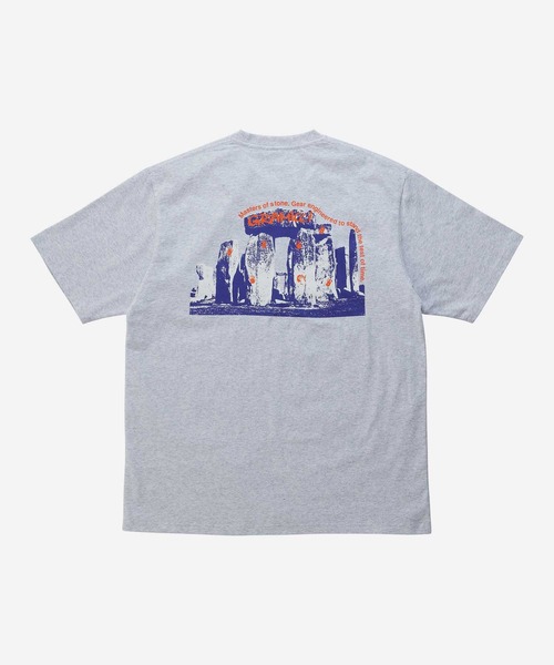 Gramicci(グラミチ)の「STONEHENGE TEE|ストーンヘンジTシャツ(Tシャツ/カットソー・メンズ・ヘザーグレー/ブラック系その他/ホワイト・S/L/XL/XXL/M)」の3枚目の写真