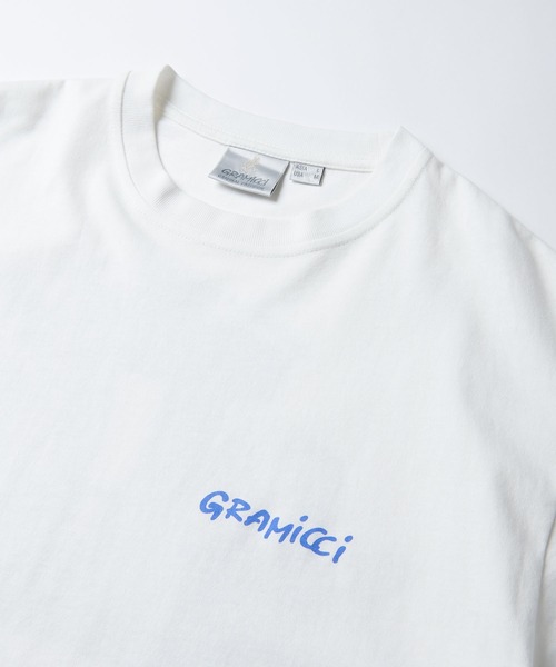 Gramicci(グラミチ)の「STONEHENGE TEE|ストーンヘンジTシャツ(Tシャツ/カットソー・メンズ・ヘザーグレー/ブラック系その他/ホワイト・S/L/XL/XXL/M)」の6枚目の写真