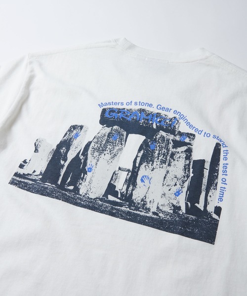 Gramicci(グラミチ)の「STONEHENGE TEE|ストーンヘンジTシャツ(Tシャツ/カットソー・メンズ・ヘザーグレー/ブラック系その他/ホワイト・S/L/XL/XXL/M)」の7枚目の写真