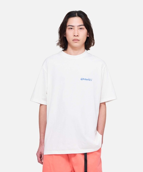 Gramicci(グラミチ)の「STONEHENGE TEE|ストーンヘンジTシャツ(Tシャツ/カットソー・メンズ・ヘザーグレー/ブラック系その他/ホワイト・S/L/XL/XXL/M)」の5枚目の写真
