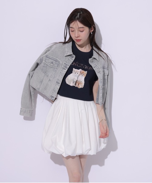 rirandture tシャツ　猫 Rira cat“mimi” │【公式通販】Arpege story（アルページュ