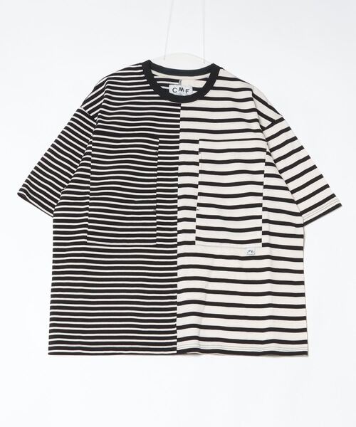 CMF OUTDOOR GARMENT ストライプ 長袖カットソー CMF OUTDOOR GARMENT ストライプ 長袖カットソー トップス