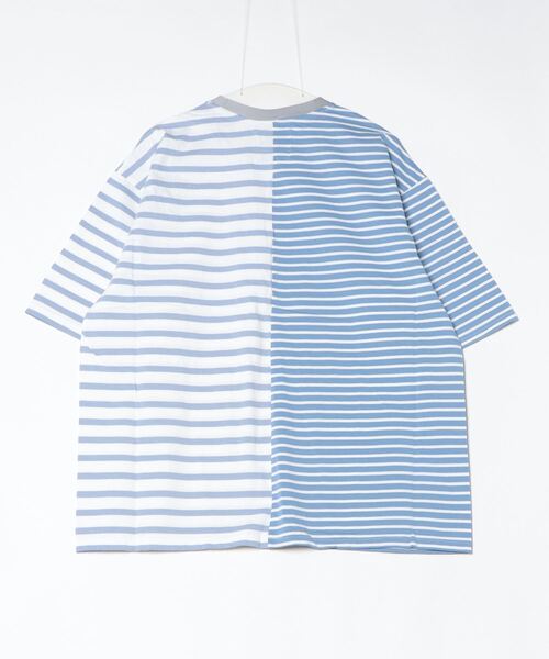 CMF OUTDOOR GARMENT（シーエムエフアウトドアガーメント）の「CMF OUTDOOR GARMENT/シーエムエフ アウトドアガーメント　BORDER TEE S/S（Tシャツ/カットソー・メンズ・ブラック/ブルー・L/M）」の3枚目の写真