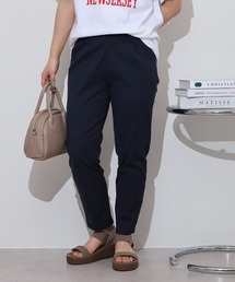 BRODIAEA 麻ストレッチテーパードパンツ
