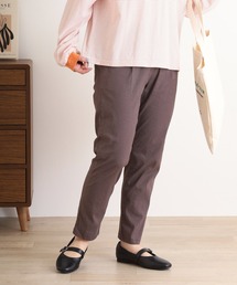 BRODIAEA 麻ストレッチテーパードパンツ