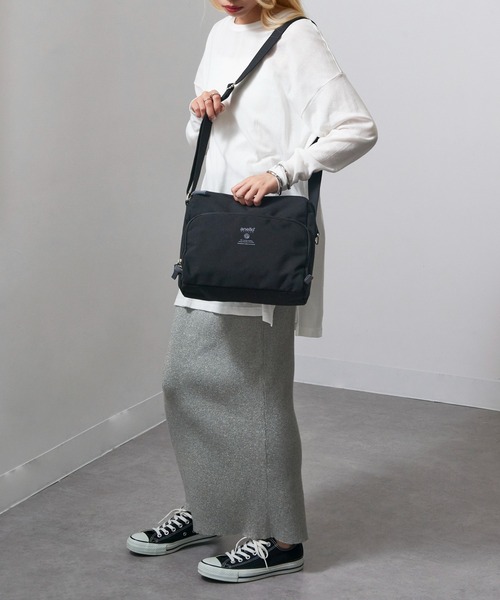 anello(アネロ)の「【anello】GTM0831 フィッティーショルダー(ショルダーバッグ・レディース・ブラック/ネイビー/グレー・FREE)」の14枚目の写真