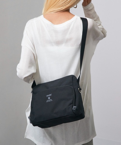 anello(アネロ)の「【anello】GTM0831 フィッティーショルダー(ショルダーバッグ・レディース・ブラック/ネイビー/グレー・FREE)」の11枚目の写真