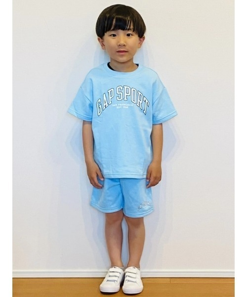 GAP（ギャップ）の「babyGap リラックス グラフィック プルオンショートパンツ（スウェットパンツ・キッズ・グリーン/ピンク/ブルー/オフホワイト・70cm/80ｃｍ/90cm/95cm/100cm/105cm/110cm）」の12枚目の写真