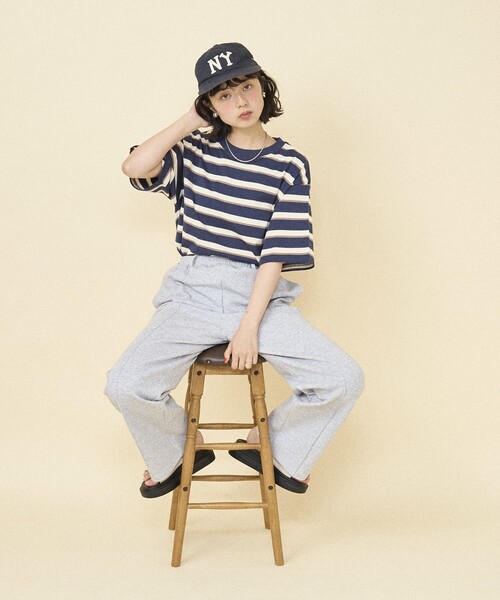 シャツ k.sstore FREAK'S STORE（フリークスストア）の「ボーダーBIGロンTEE（T